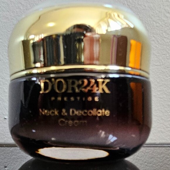 D'OR 24K NECK AND DECOLLETE CREAM - 1.7 fl oz \ 50 ml - BRAND NEW- SEALED - Picture 2 of 8